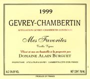 Gevrey-Burguet-Mes Favorites 99